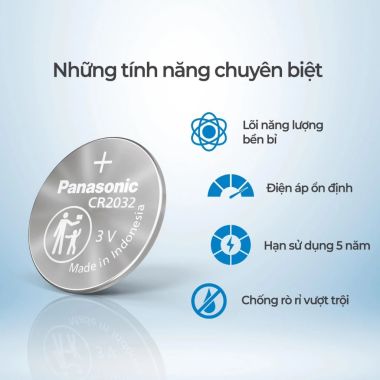 Pin Panasonic CR2032