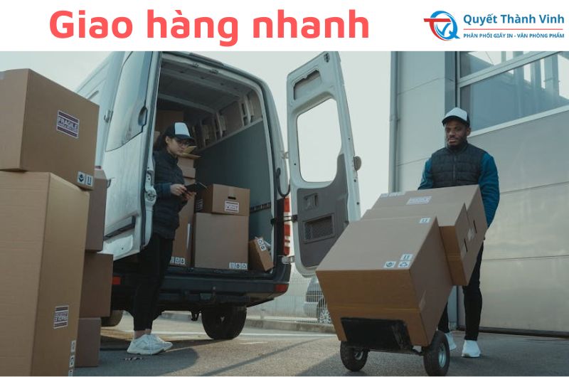 Giao văn phòng phẩm nhanh trong 60 phút tại quận Gò Vấp