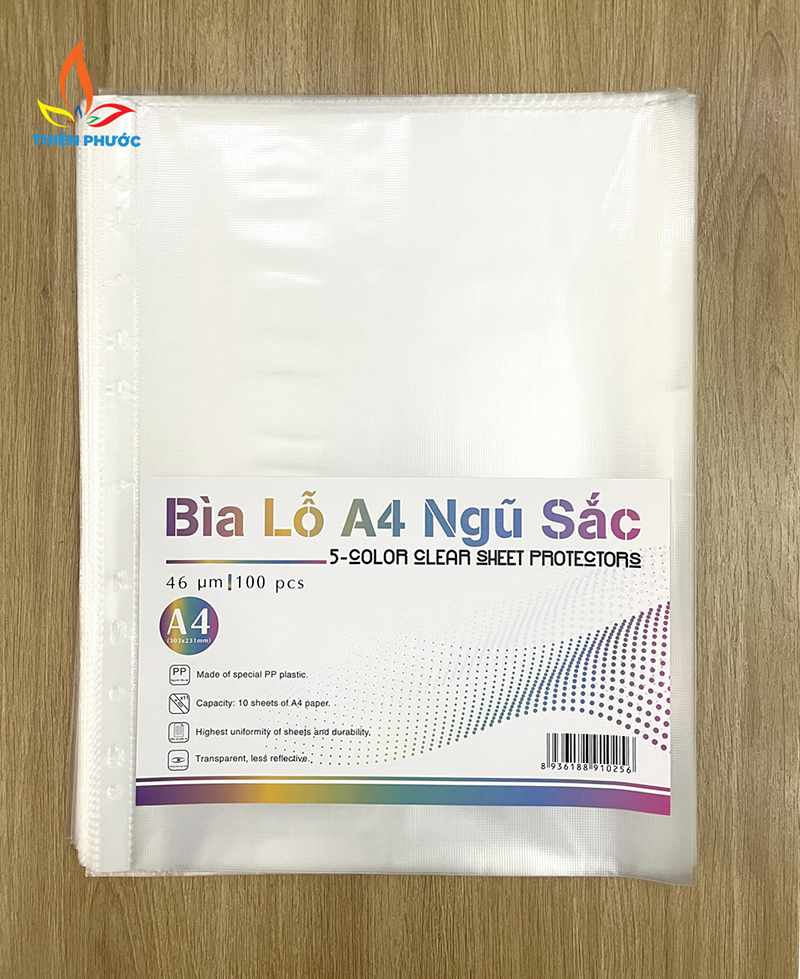 Bìa Lỗ 4 Lạng Ngũ Sắc 4.6