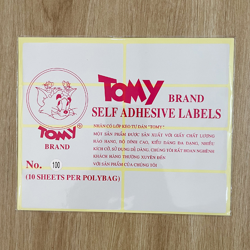 Giấy decal A5 Tomy 101