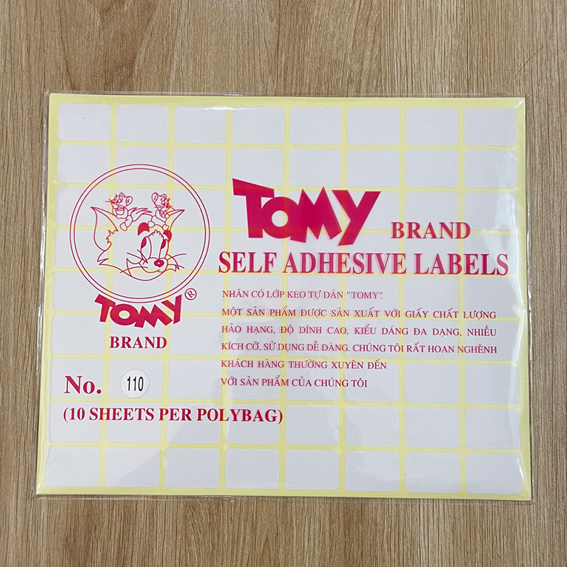 Giấy decal A5 Tomy 110