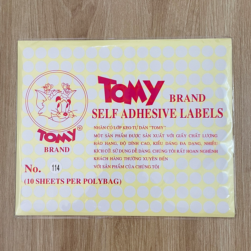 Giấy decal A5 Tomy 104